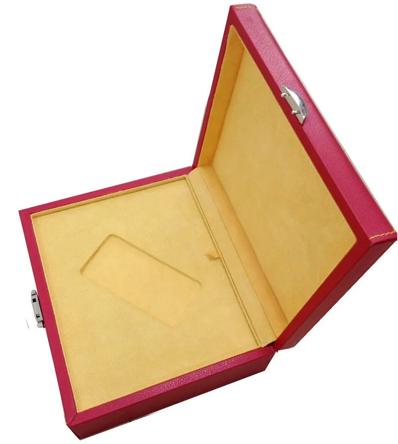 厂家直销定制奢华pu皮革包装盒手机智能手机礼盒优质手机壳