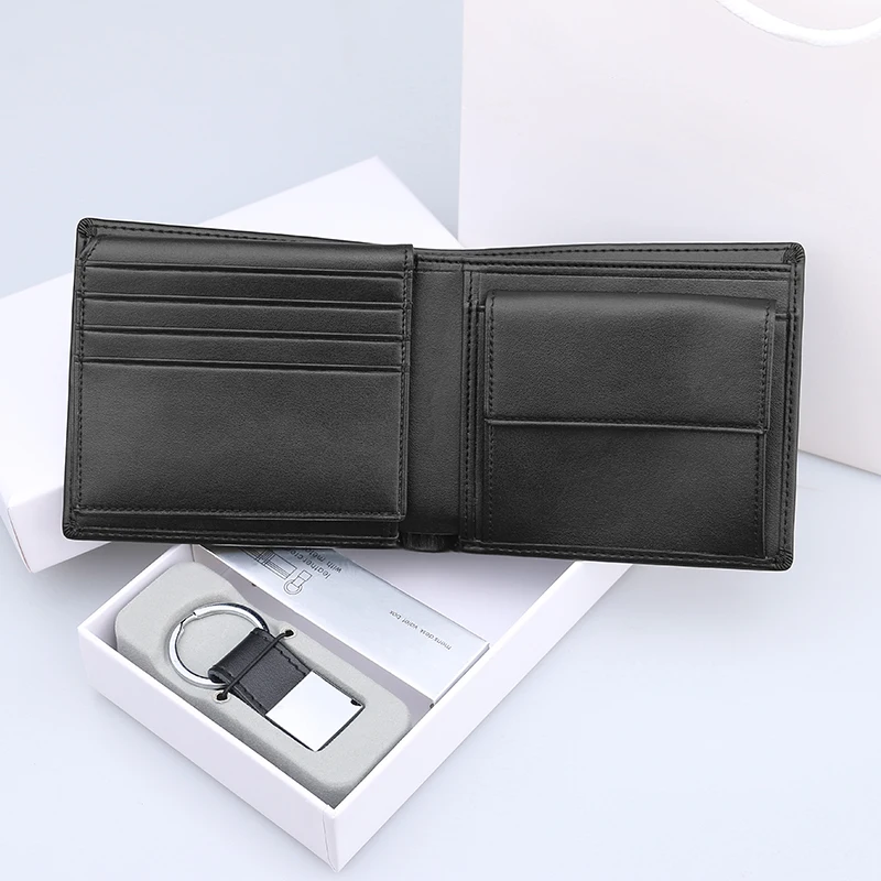 

hot selling new style christmas gift set keychain wallet set