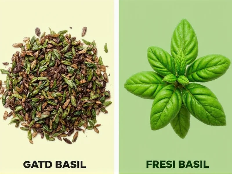 Dried Basil to Fresh Basil Ratio: Perfect Conversion Guide