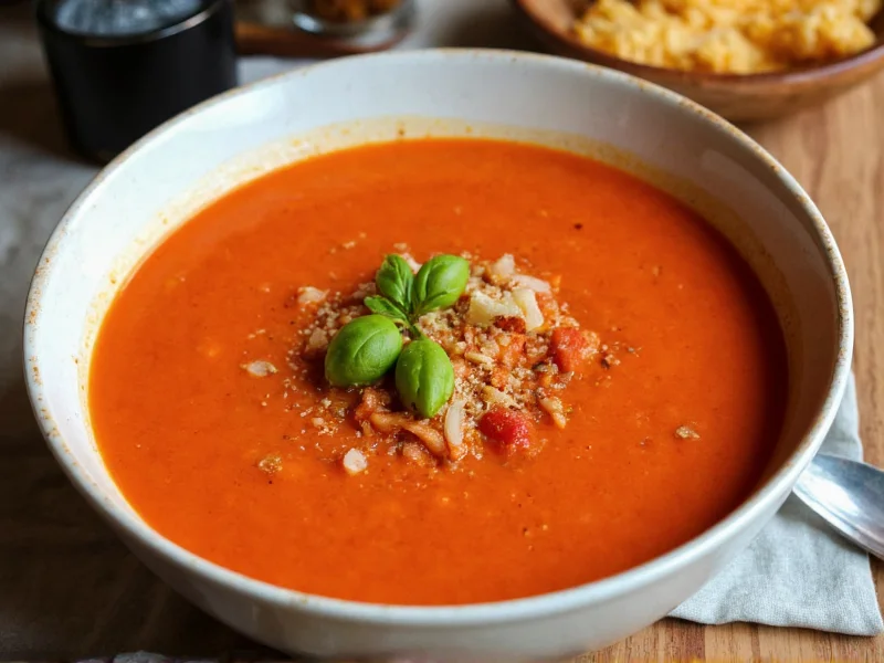 Perfect Creamy Tomato Soup: Recipe & Techniques