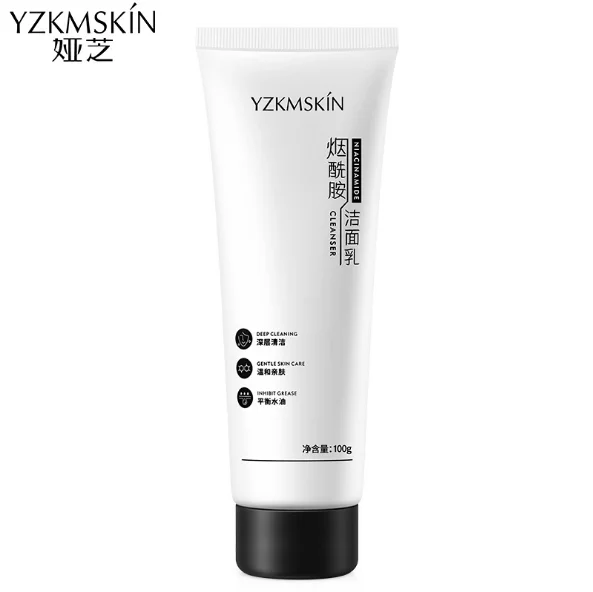 

Yanmei Nicotinamide Face Cleanser Moisturizing Anti Wrinkle Soothing Skin Mild Deep Pore Cleansing Whitening Beauty Skin Care