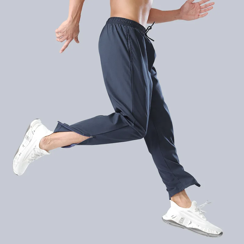 AOLA Men's Mid Waist Sweatpants Hot Selling Custom Joggers Fitness Gym Sports Pants Stacked Sweatpants for Sports & Gym Workouts