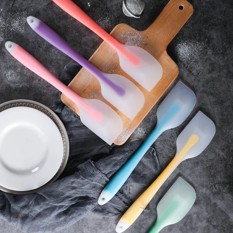 

Silicone 28CM large spatula cake spatula cream mixing knife spatula, As photo