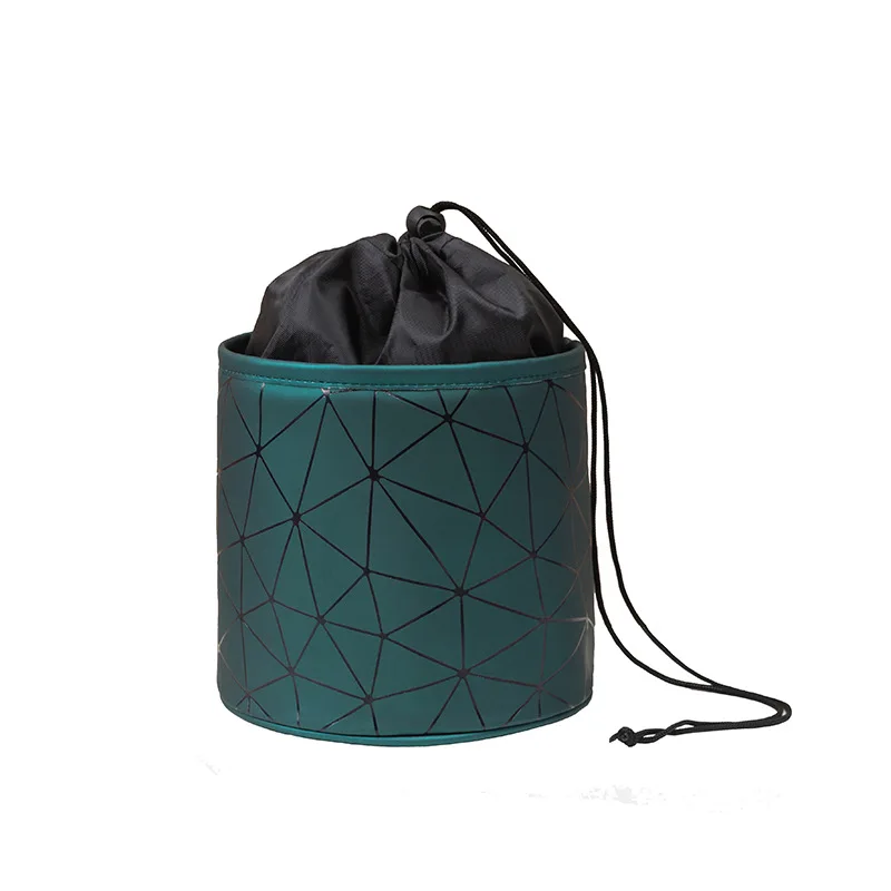 

Wash cosmetic bag Portable portable large-capacity cylindrical storage bag, Picture