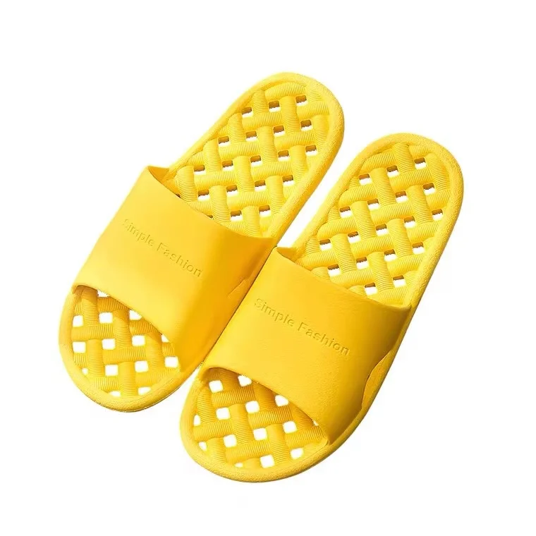 

Professional Manufacture Wholesale Unisex Summer Home Slippers, Solid color