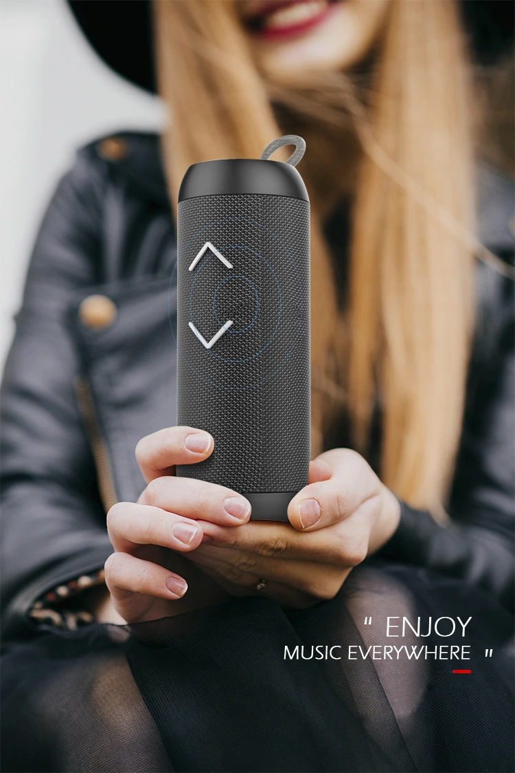 Soomfon Music True Wireless Stereo TWS Portable Speaker Powerful Wireless Charger Round Bluetooth Speaker Table - ANKUX.COM