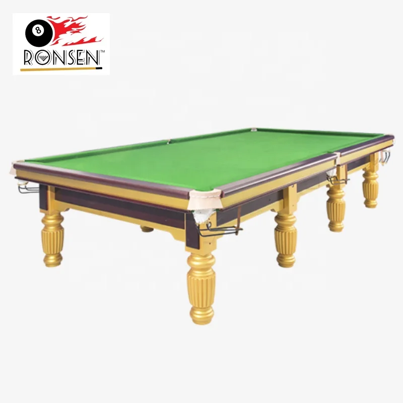 

China cheap price games play with steel cushion and heater snooker table 12ft