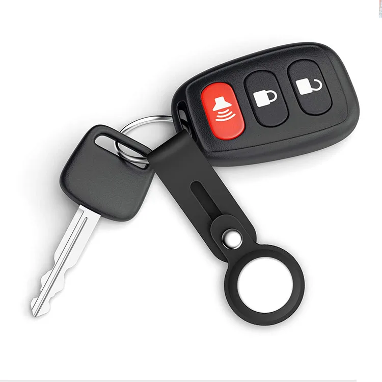 

New Shock-proof Locator Tracker Silicone Airtag 2021 Keychain Case