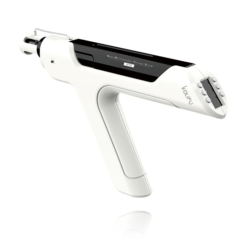 

LB-35 Mini Hand Held USE Charge EZ Multi Injector Water Mesotherapy Gun with LED Screen, White