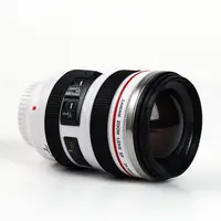 

Feiyou Amazon hot sale eco friendly stainless steel lens coffee cup 400ml DSLR camera lens mug with custom logo