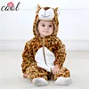 0-2 years old toddler clothing winter baby clothes romper winter