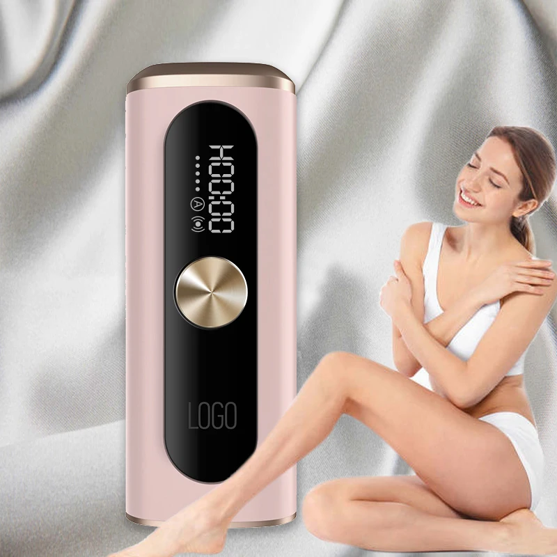 

Portable at home 600000 flash ipl epilator mini laser hair removal machine, White