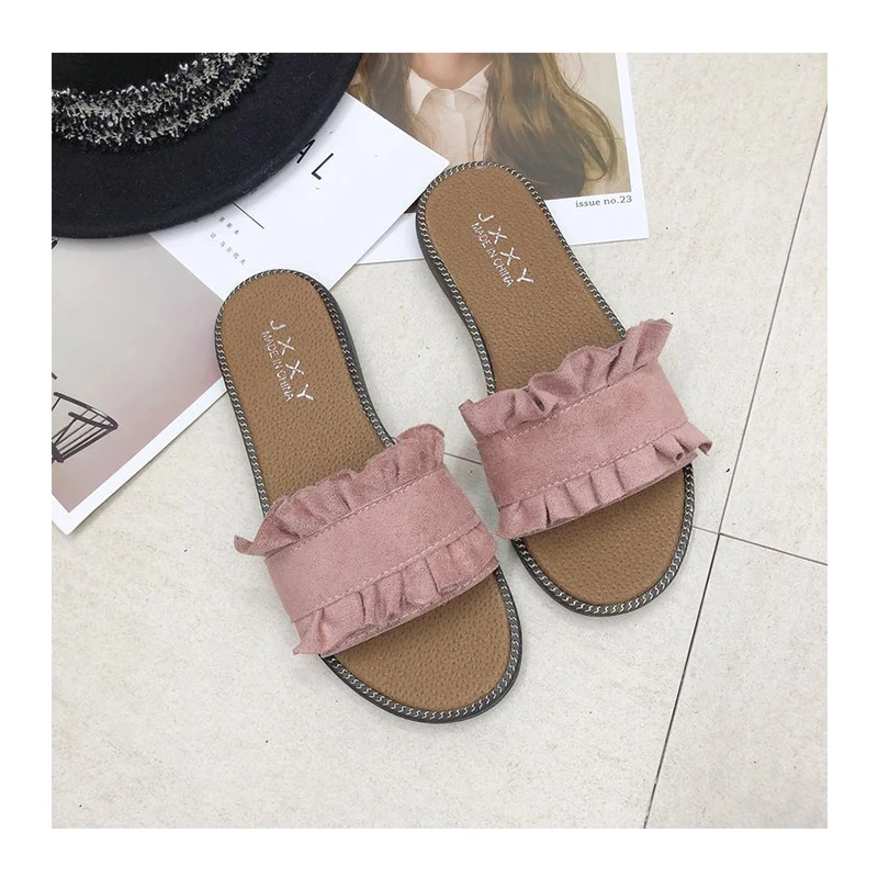 

New Arrivals Women Designers Slippers Outdoor Flats Slipper For Women, As picture