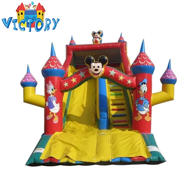 Popular Cartoon Mickey Mouse Inflatable Slides/waterslide Inflatable Water Slide/inflatable