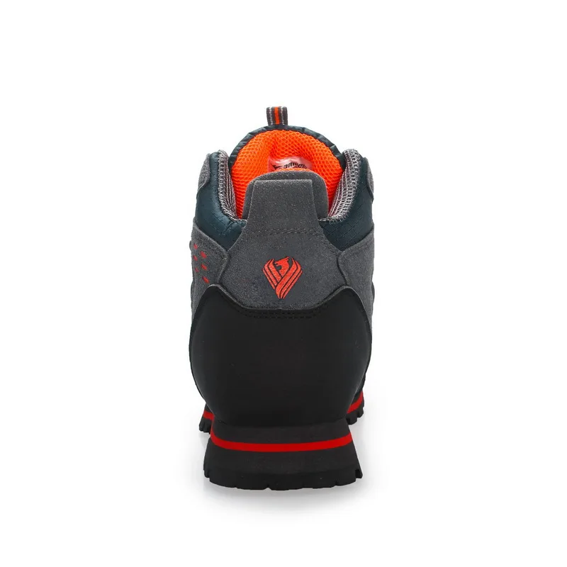 
2019 men winter outdoor waterproof hiking shoes,non - slip lace-up trekking sneakers breathable foot protection 
