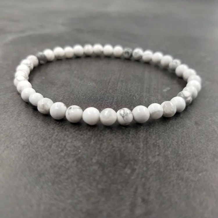 

Energy Bracelet white Turquoise Bracelet Stretchy Bracelet, As pitures