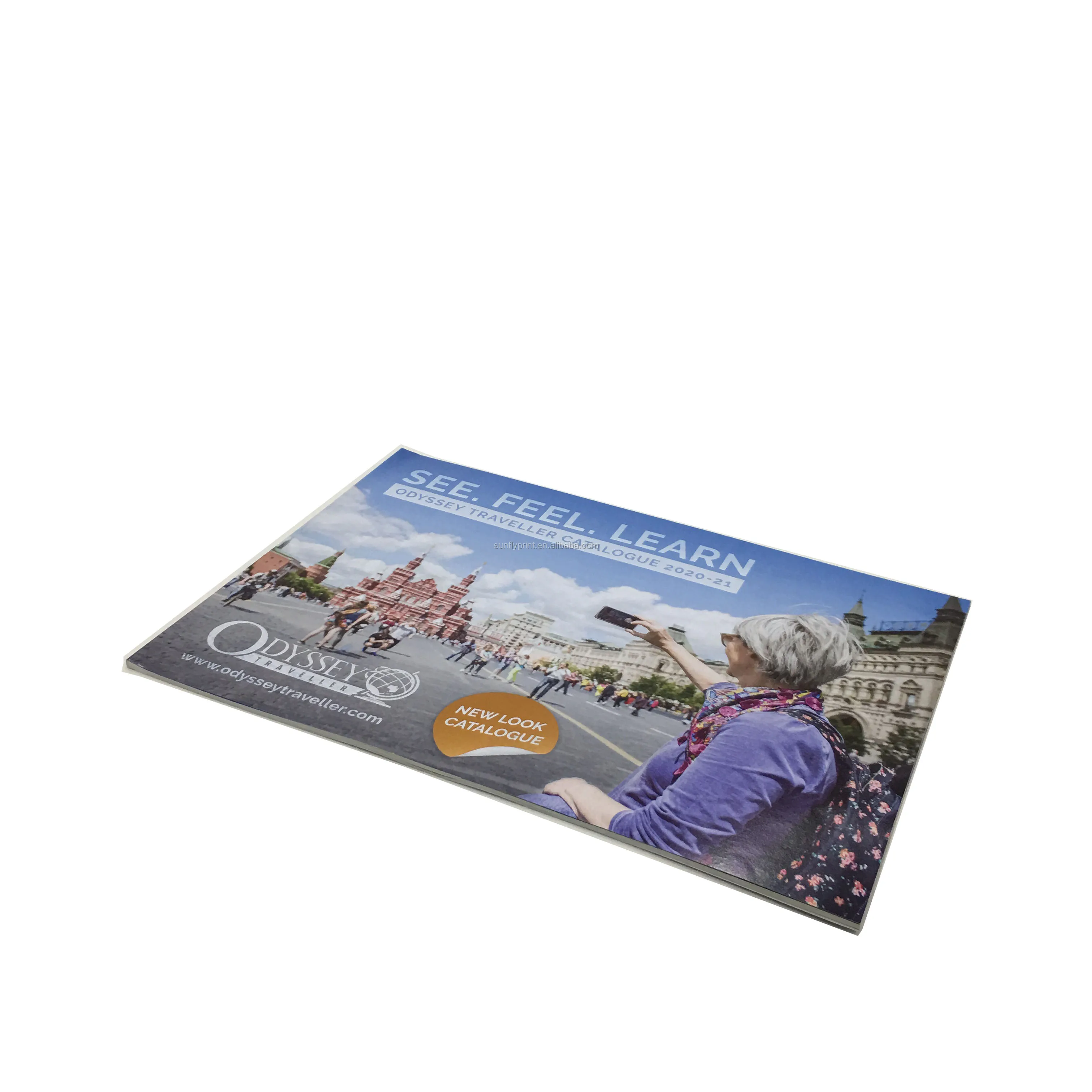 
Custom Print Full Color Magazine Printer Magazine Printing House 