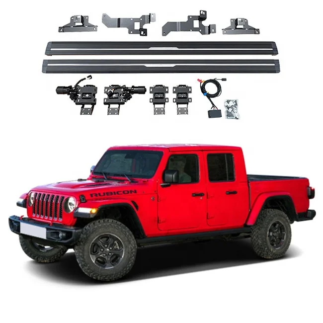 

Pickup 4x4 Aluminum alloy other exterior accessories Electric side step FOR jeep GLADIATOR powered steps run board