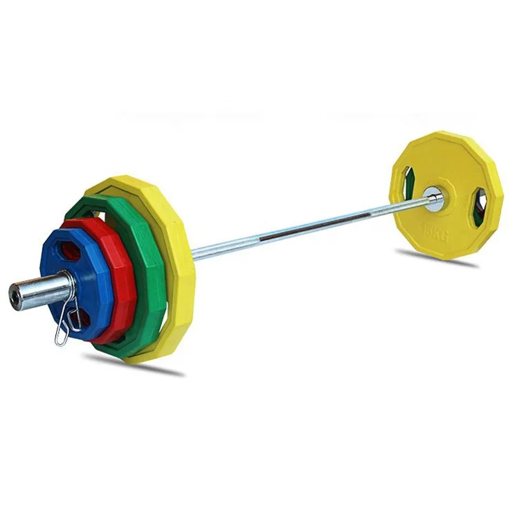 

Colorful Gym Fitness Rubber Coated Weight Plate, Custom color