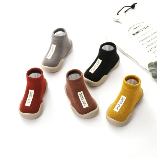 

Unisex Baby Socks Shoes Anti Slip Floor Socks with Soft Rubber Bottom Infant, Picture
