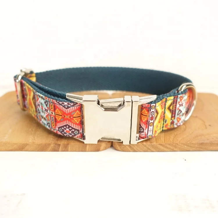 

PETPIA Safety Pet Neck Collar Adjustable Pet Collars Pet Collars Luxury Nylon Custom With Beautiful Printing