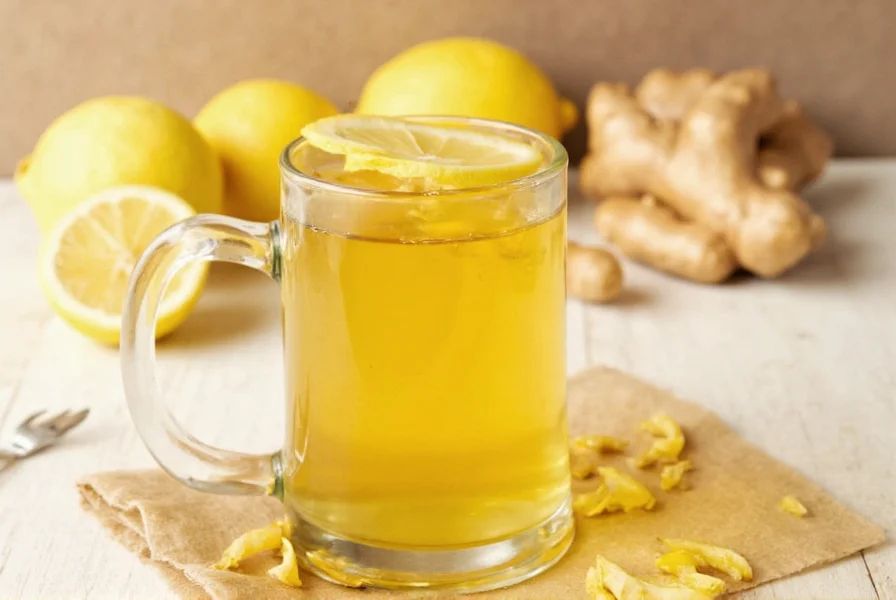 lemon ginger tea