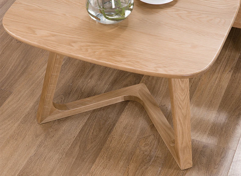 product-BoomDear Wood-2020 new design Best sellingSimple Nordic space saving soild wooden corner tea-3