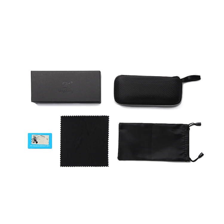 

SKYWAY Eyeglasses Bag , Pouch , Case , Cloth , Polarized Card Eyewear Full Set Accesseries