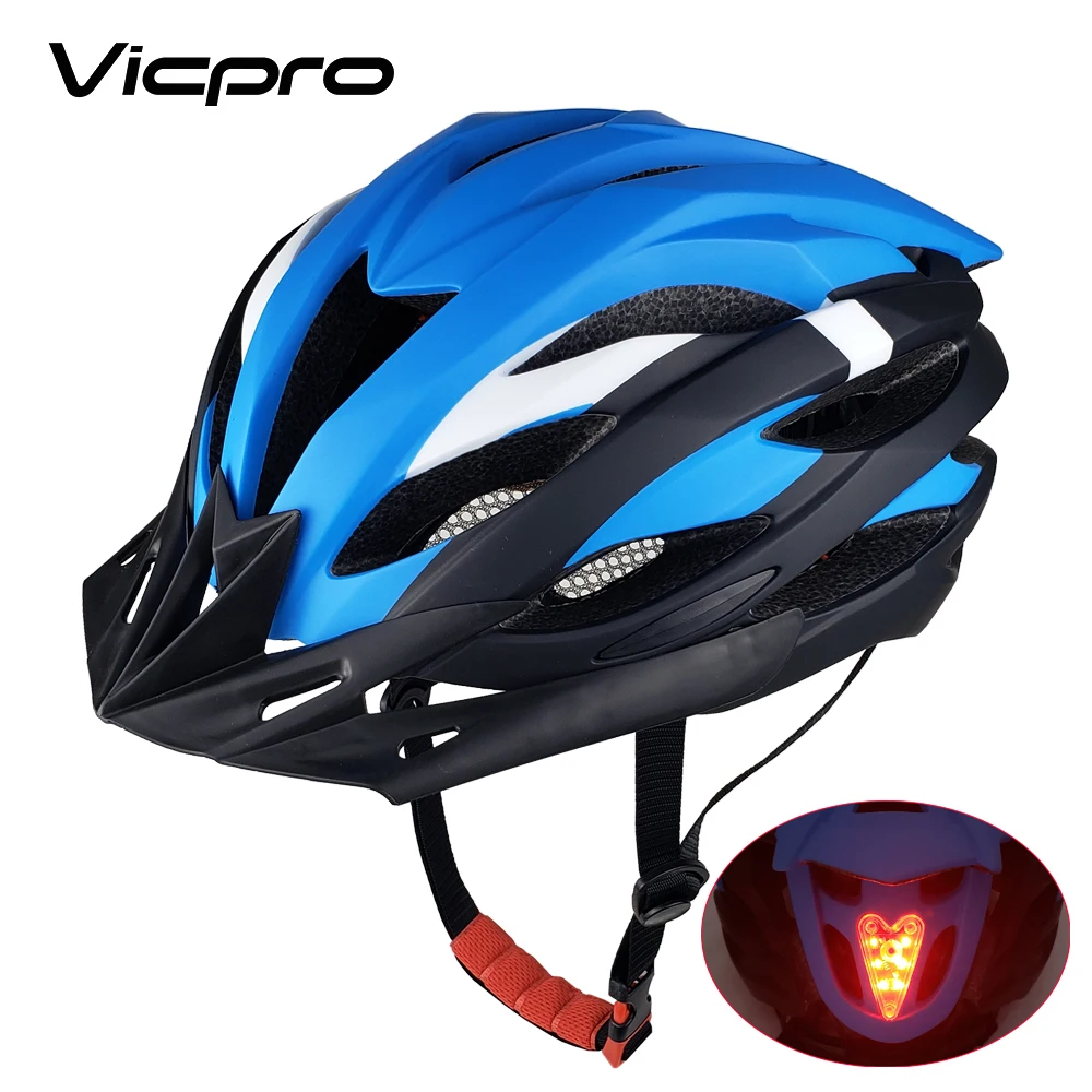 
Helmet factory Cycling safety Sport bicycle bike helmets with led light 
