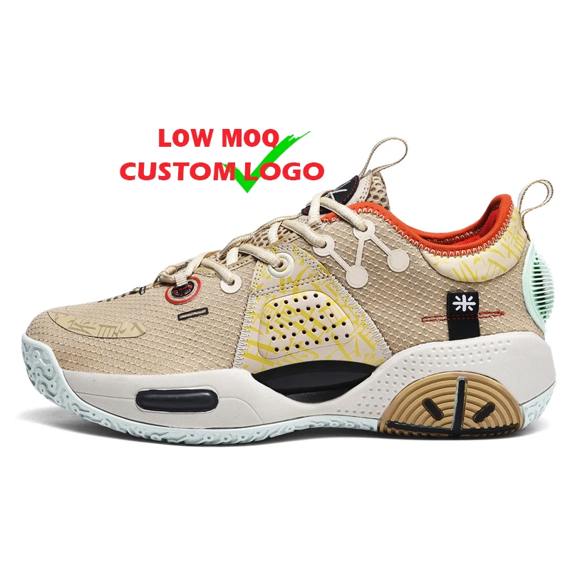 

Customised Brown Leather man Running Shoes Outdoor Basketball Sport Shoes Breathable Jogging Trainer Exclusive Fashion Sneakers