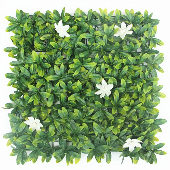 

Factory Price Artificial Boxwood Panel Hedge Plants Artificial Wall Grass, Green, red, white, purple, blue, pink,or custom