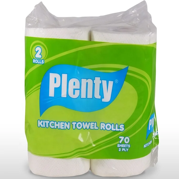 Wholesale Chinese 2 Ply Disposable Soft White Kitchen Paper Towels With