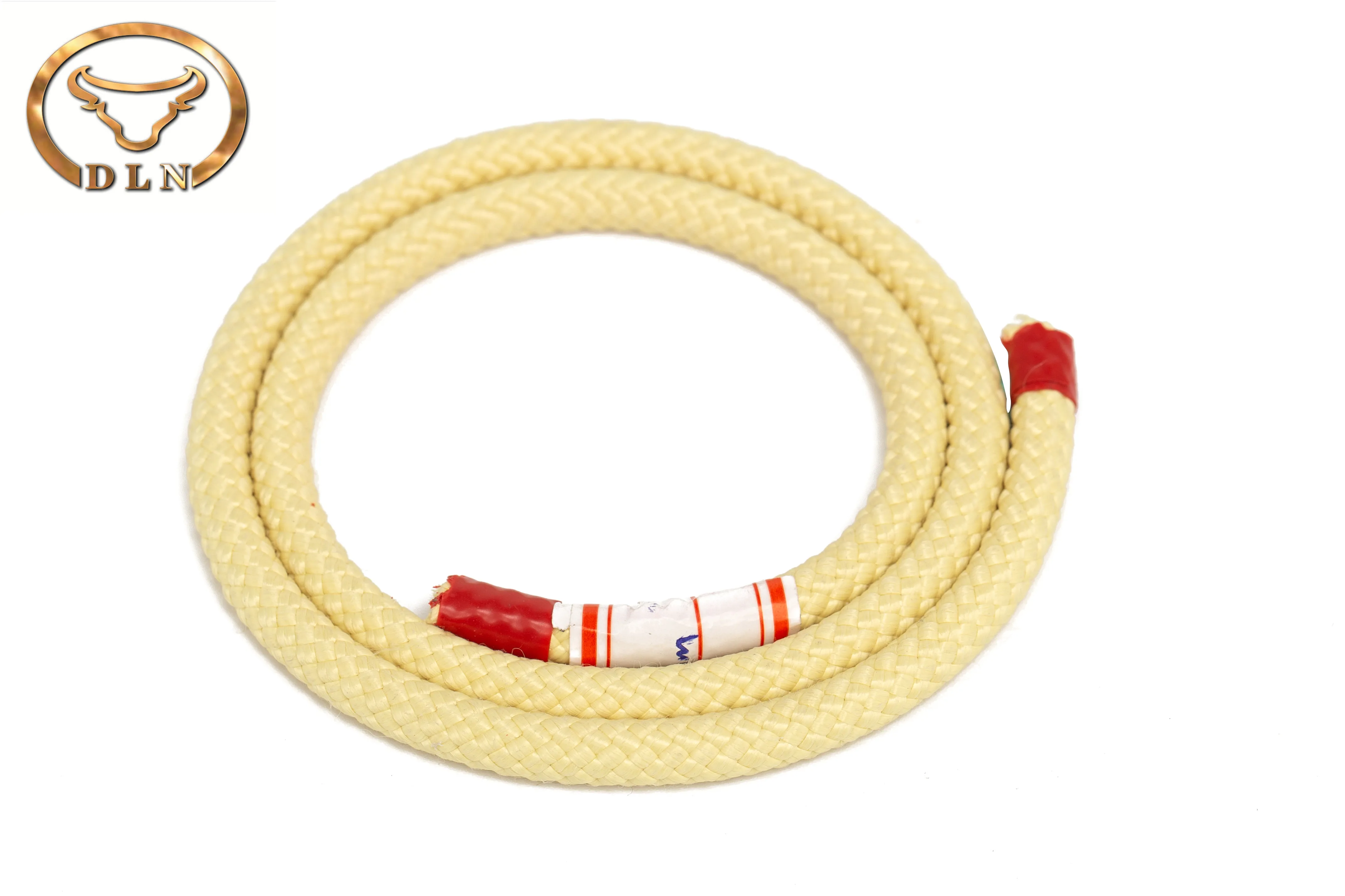 
Heat resistant square aramid ropes, high temperature resistant aramid roller ropes, yellow aramid roller ropes for sale 