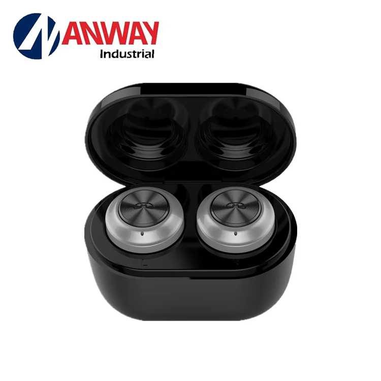 

True Wireless Earbuds Bluetooth V5.0 Headphones TWS Earphones with Charging Case IP4 Waterproof