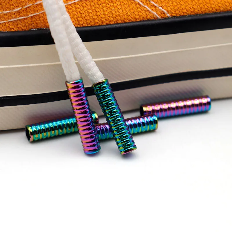 

Weiou Manufacturer New Arrive Colorful Shoe Decoration Support Custom Color And Logo Metal Shoe Accessorize, White