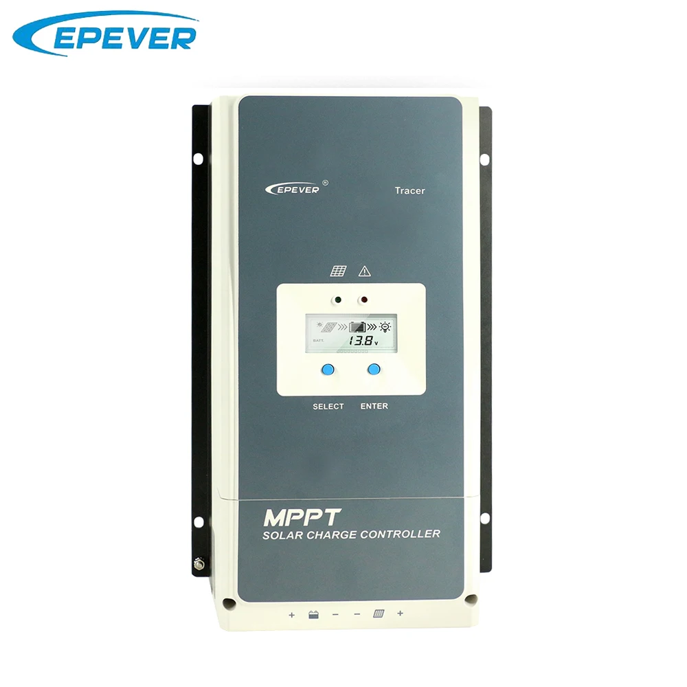 

Epever EPsolar 50A MPPT 12V 24V 36V 48V Auto Tracer5415AN CE RoHS Solar Charge Controller for Lifepo4 Battery