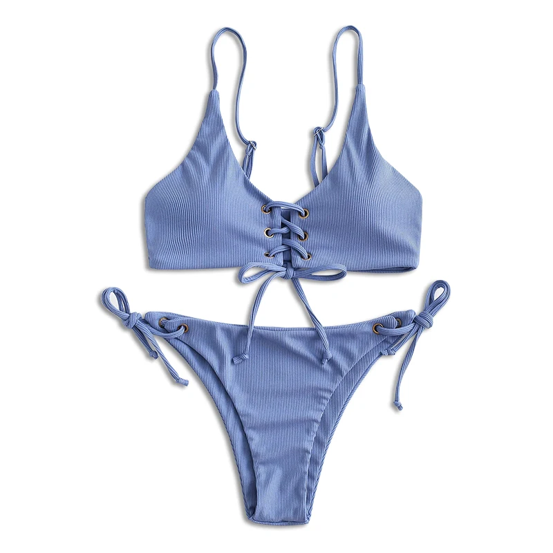 

Adjustable Low Waist Swimwear Women Swimsuit Sexy Push Up Two Pieces Bikinis Set Swimming Bathing Suit Beachwear Summer, Customized color