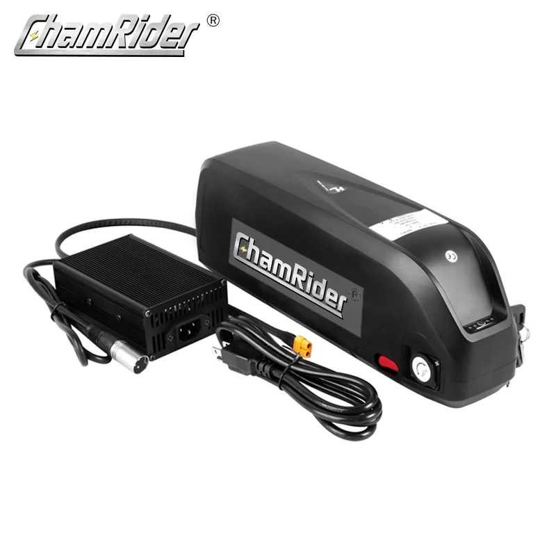

ChamRider 36v 48V 52v electric bicycle Battery hailong 48V Lithium ion e bike Battery for scooter and ebike conversion kit