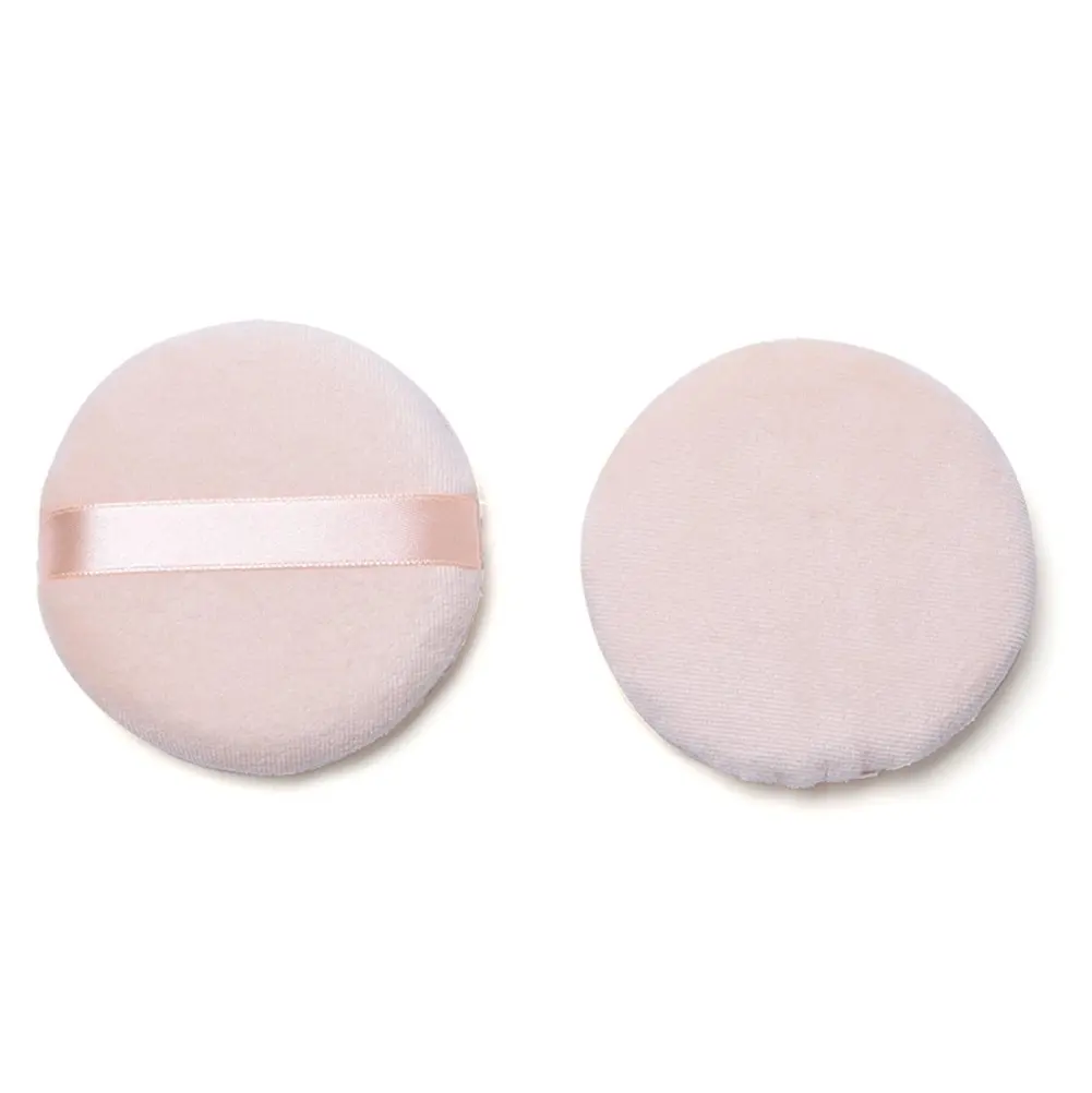 Professional Makeup Tools Cosmetic Round Body Face Loose Pink Powder ...