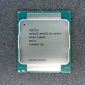 

2.5Ghz Turbo 3.1Ghz 12C/24T Processor lntel Xeon E5-2678v3 CPU