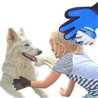 

Factory hot sale gentle descending brush glove funny hat scarf and set five finger pet With Lowest Price