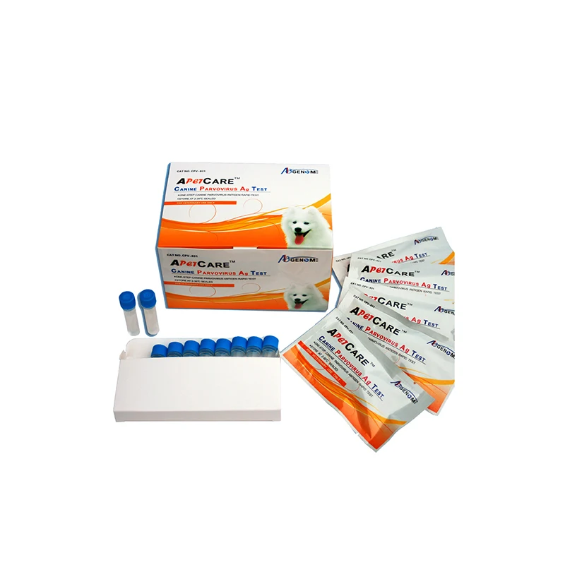 
High Quality pet rapid test CPV Canine Parvovirus Virsu Test Kit 