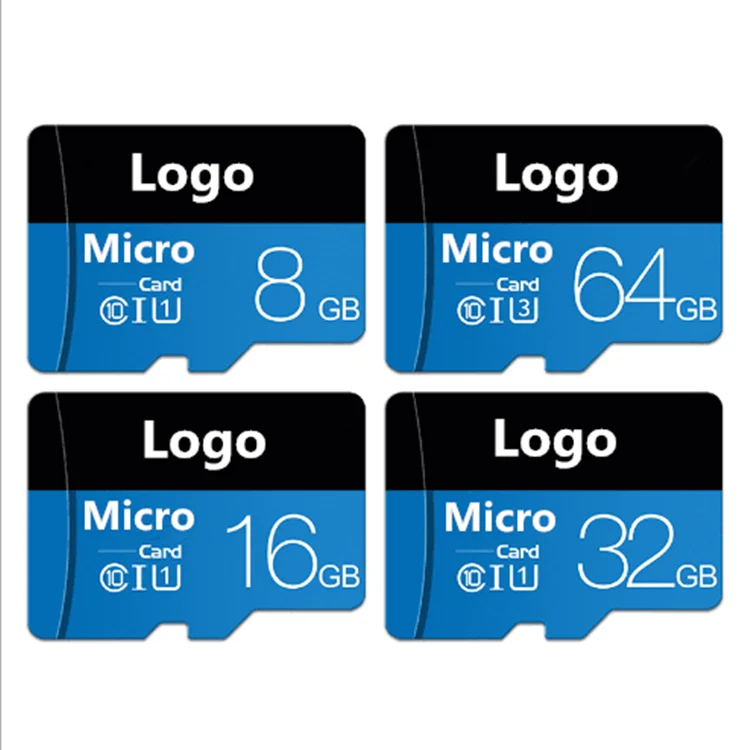 

Free Shipping OEM Brand Memory Card Custom Logo Full Capacity Memory Card Class 10 U3 SD Micro TF SD Card
