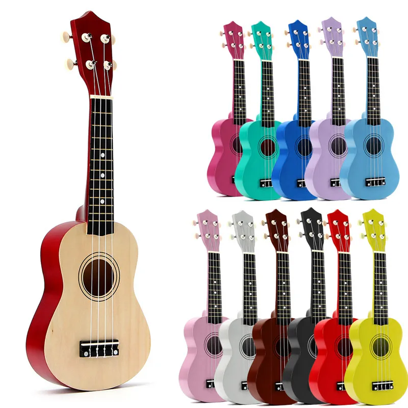 

wholesale cheap kids ukulele toy wooden ukulele 21 inch