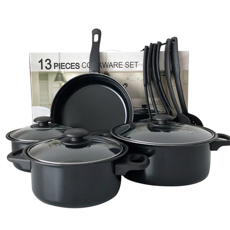 

Hot Amazon High Quality PFOA Free Frying Pan Set Omelette Fry Pan Cookware Set