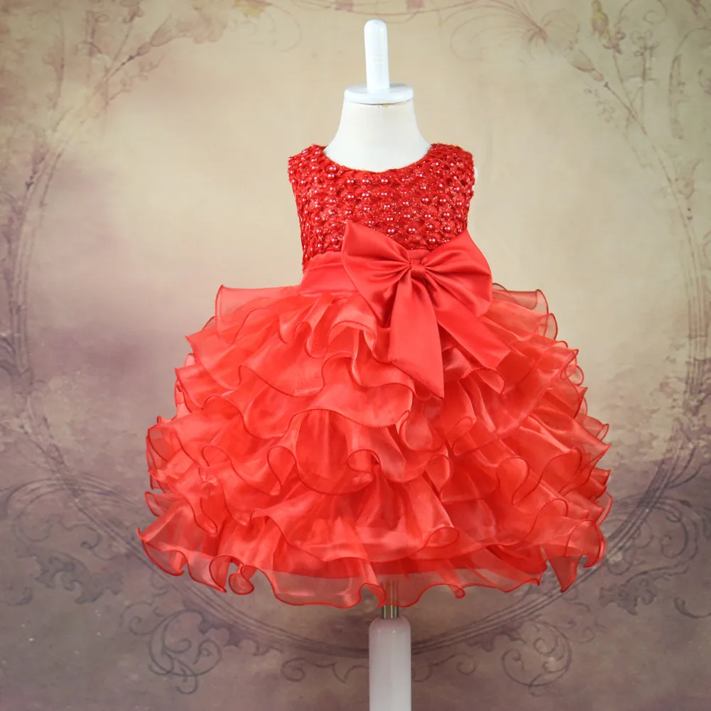Girl Party Wear Western Baby Girl Party Dress For 2 Years Old Children
