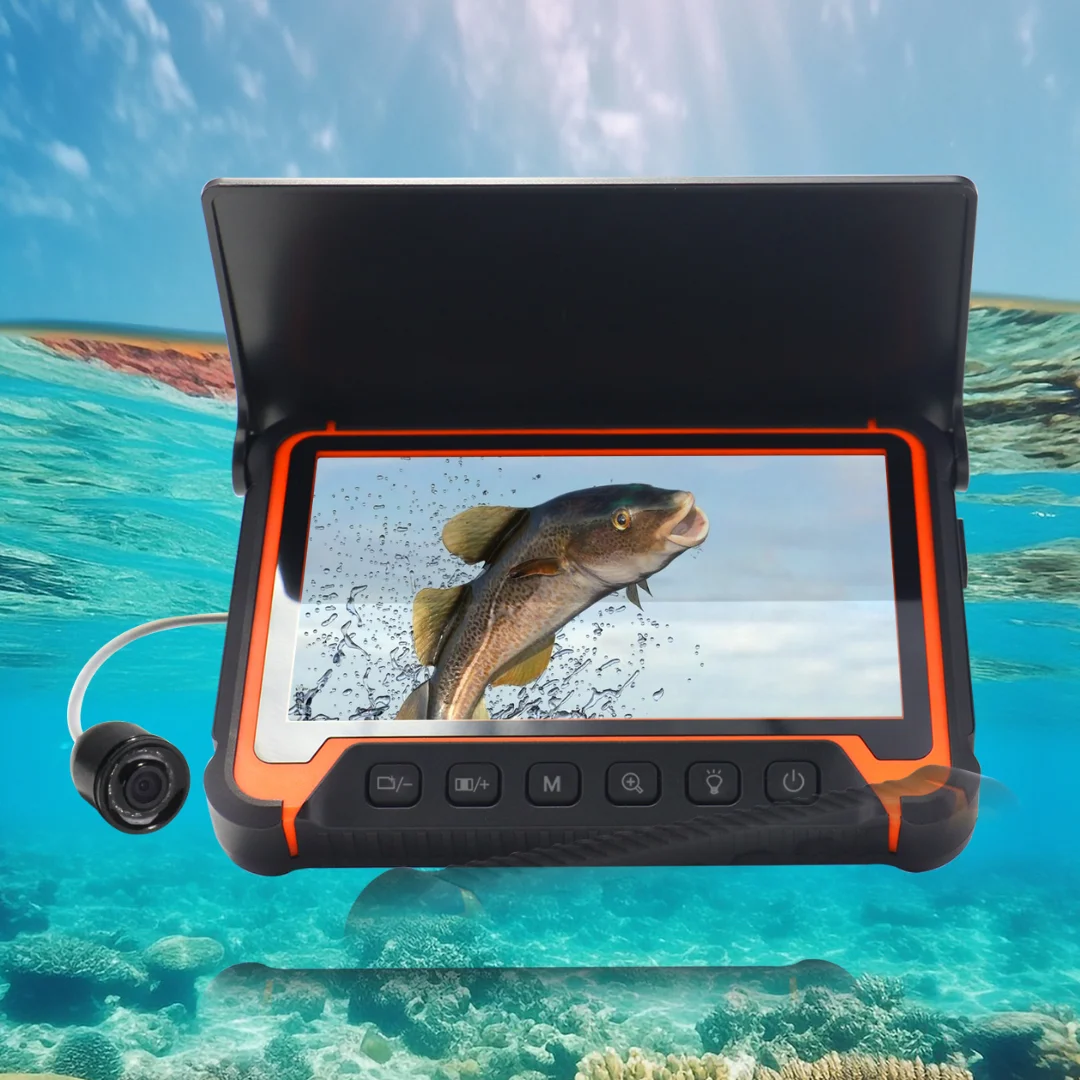 Original Factory Ice Fishing Camera Underwater Deeper Fish Finder Optional OEM 15M/20M/30M Cable Reel