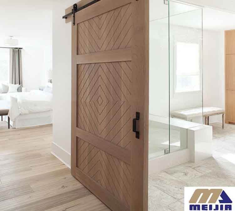 שלושה פנים לוחות חדר עם חומרת אסם דלת הזזה אסם הדלת עבור Barh