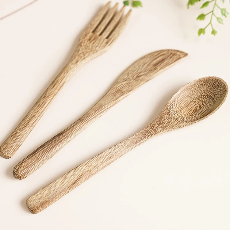 

High quality custom natural mini small bamboo wooden dinner spreader butter cheese knife