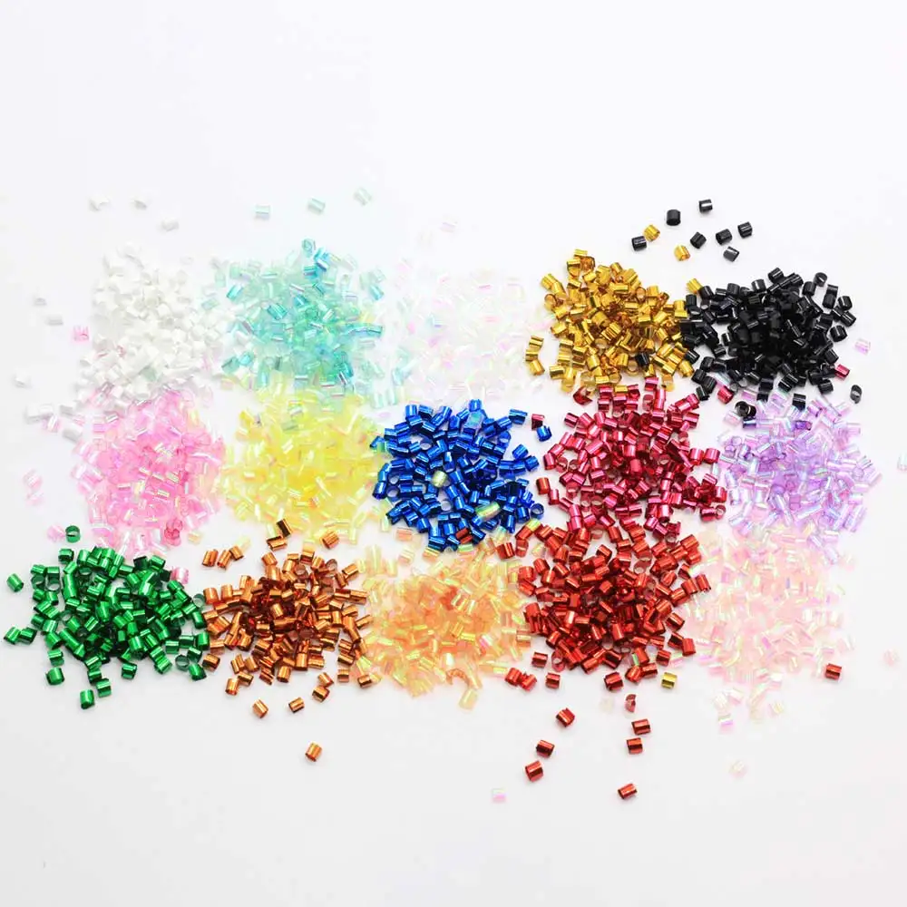 500g/Bag Clear Iridescent Crispy Bingsu Beads for Crunchy Slime Straw Beads 3D Glitter Iridescent Beads Slime Supply